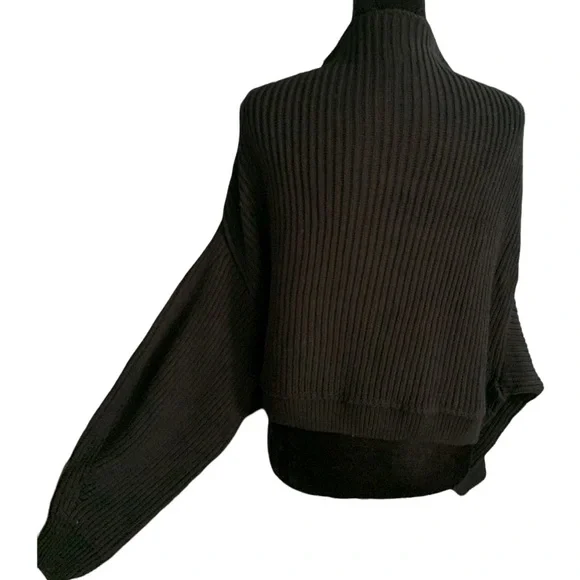 🆕Free People Mock-Neck Knit🌻🍁🌻 Sweater - Picture 8 of 8